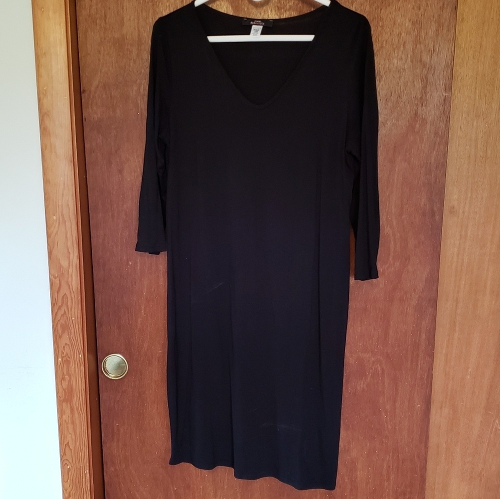 Maternity Cotton Long Sleeve Dress
